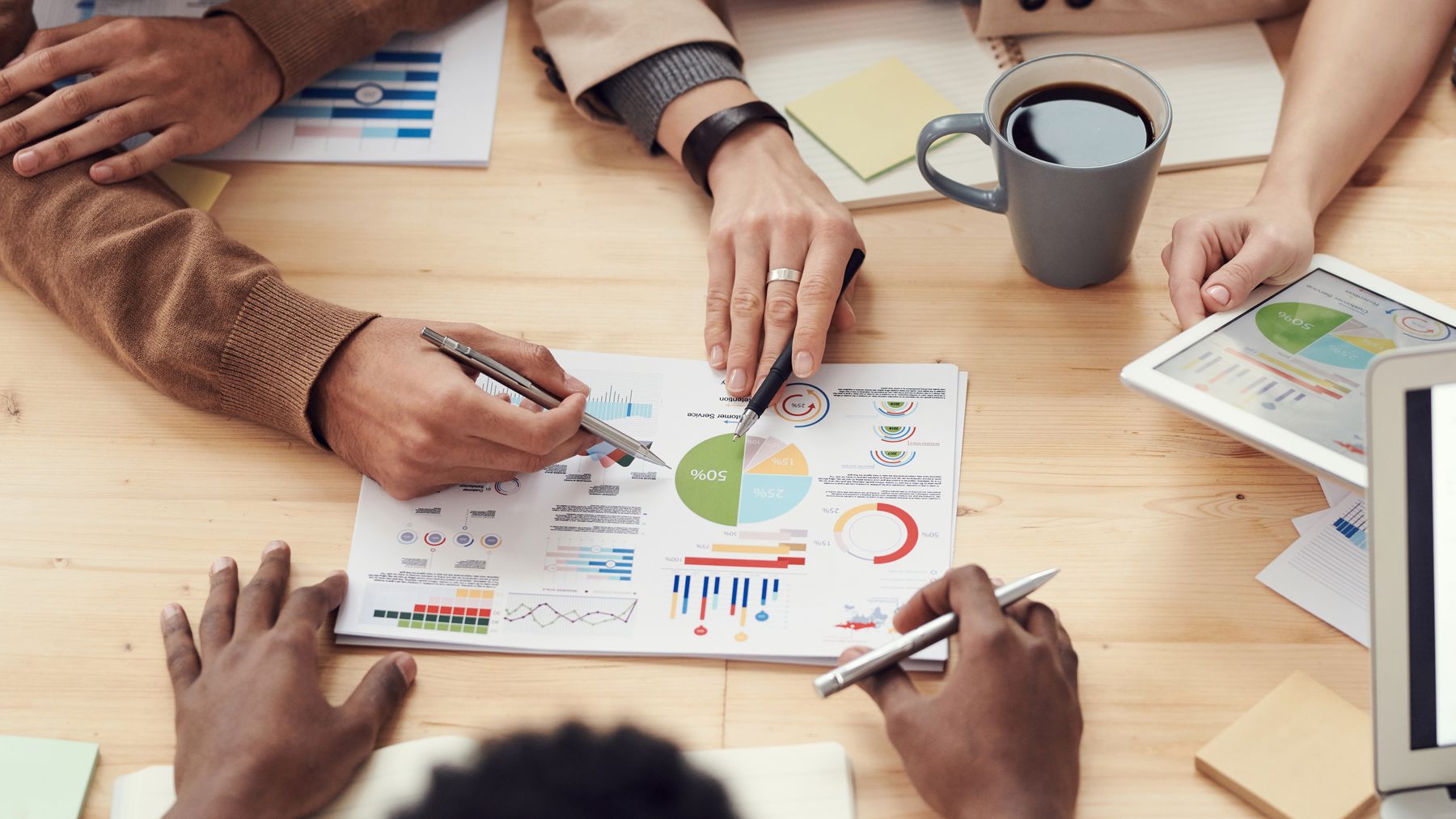 Team coordinating transformation programs and resources