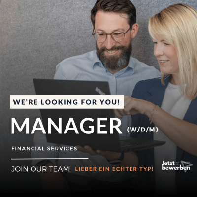 Stellenanzeige für Manager Financial Services