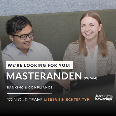 Masterand Banking und Compliance