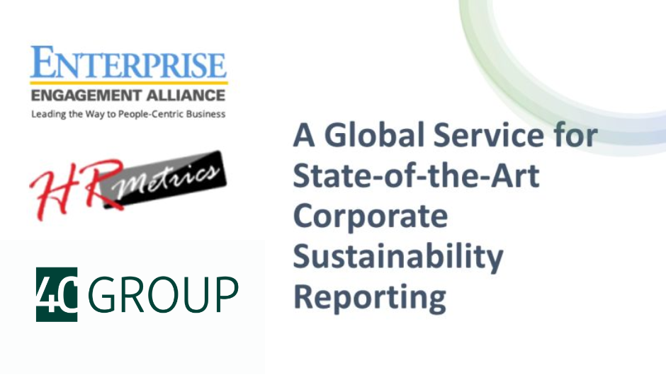 We collaborate on Worldwide Effort to Help Organizations Upgrade Corporate Sustainability Reports