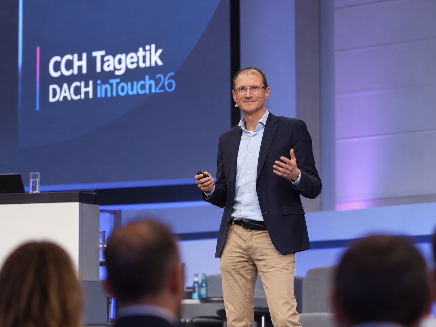 Vortrag bei CCH Tagetik DACH inTouch