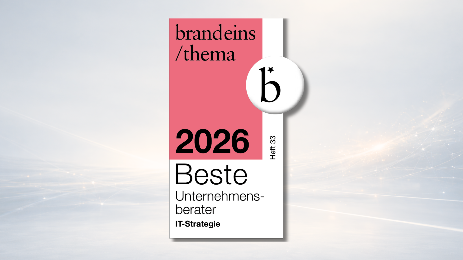 BrandEins Auszeichnung