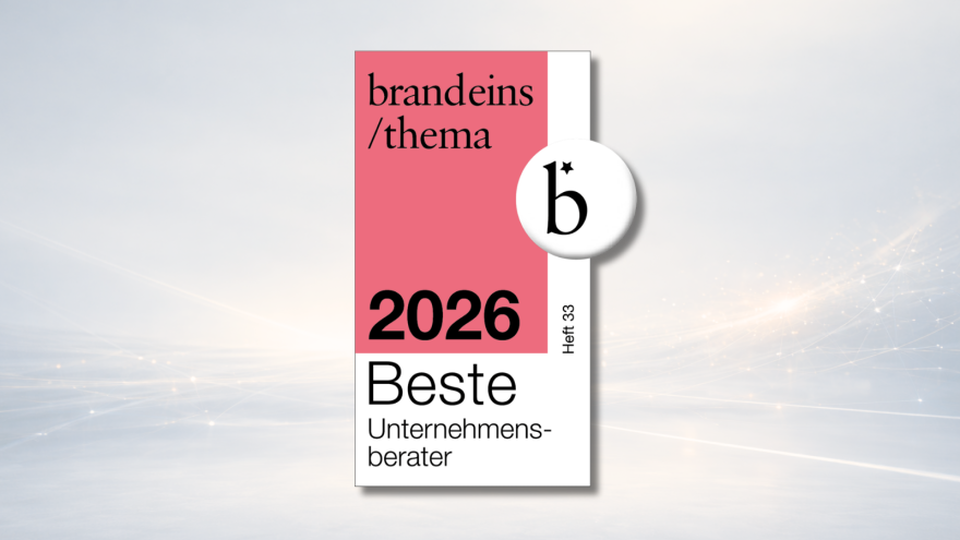 brand eins Beste Unternehmensberater 2026